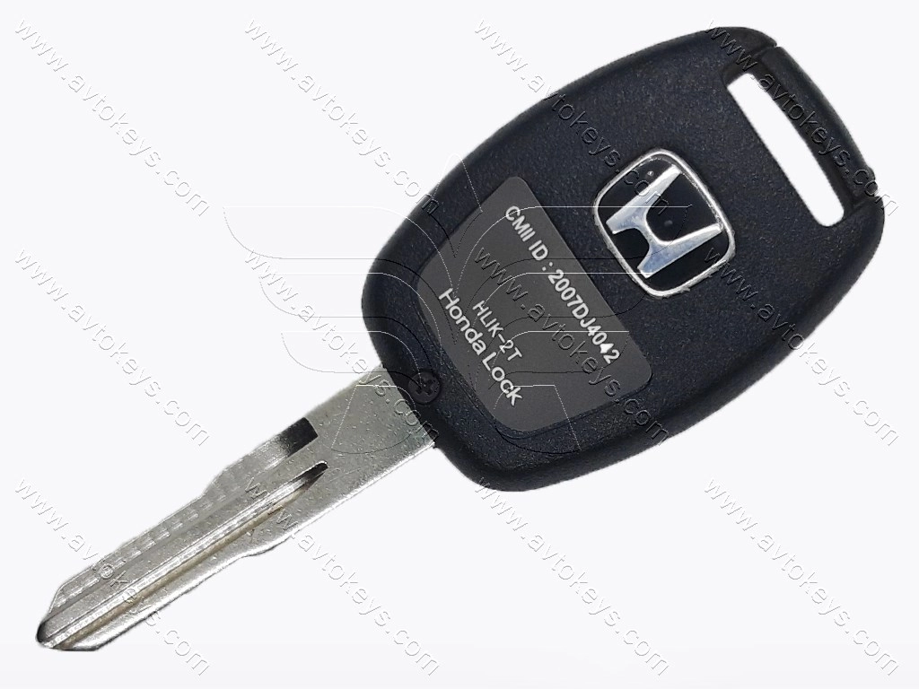 Корпус ключа Honda Accord, Honda Civic та інші, 2 кнопки, лезо HON58R, без місця під чіп - Зображення 3