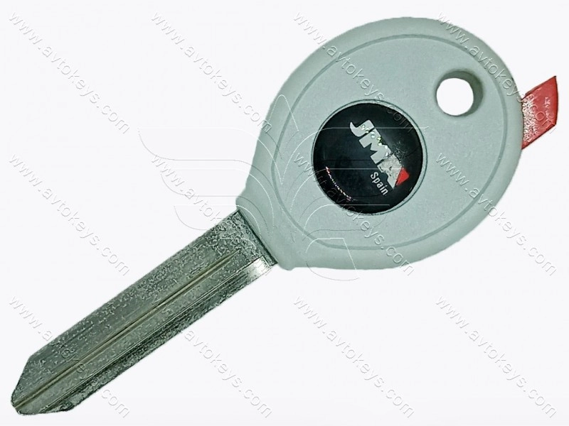 Корпус ключа з місцем під чіп Chrysler, Dodge, Jeep, TP00CHR-15P JMA