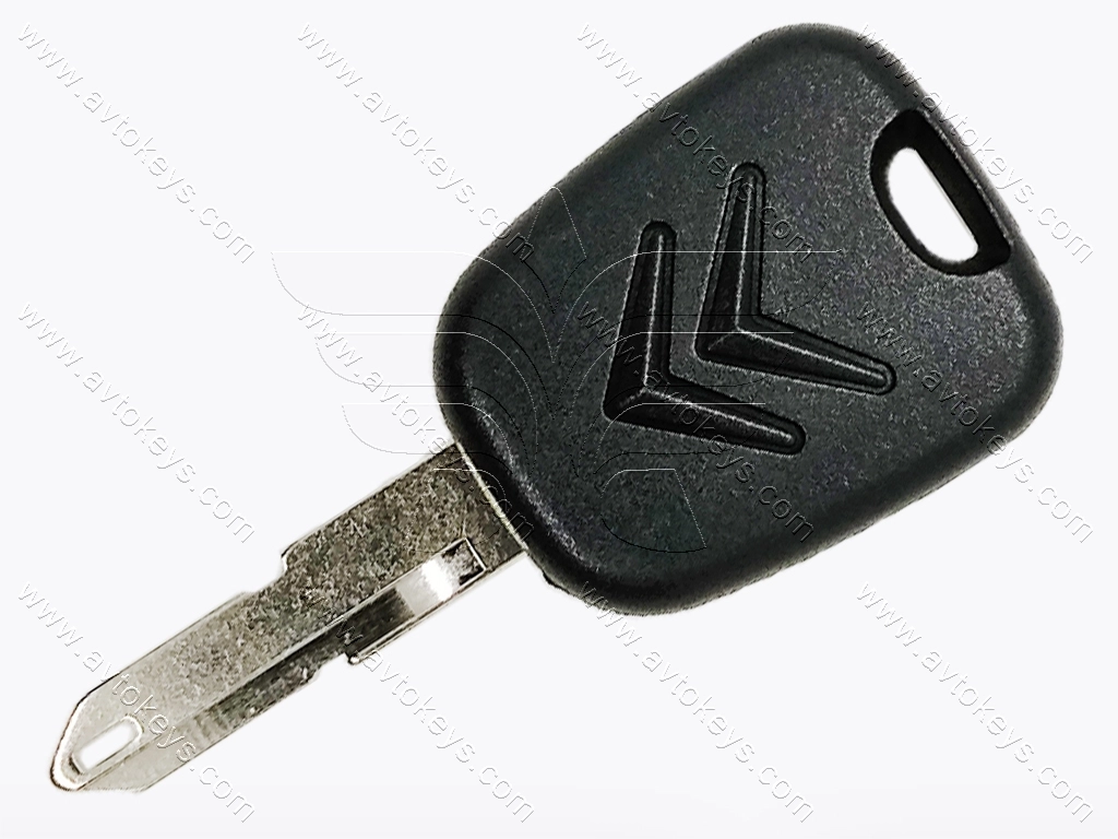 Корпус ключа з місцем під чіп Citroen AX, BX та інші, лезо NE73