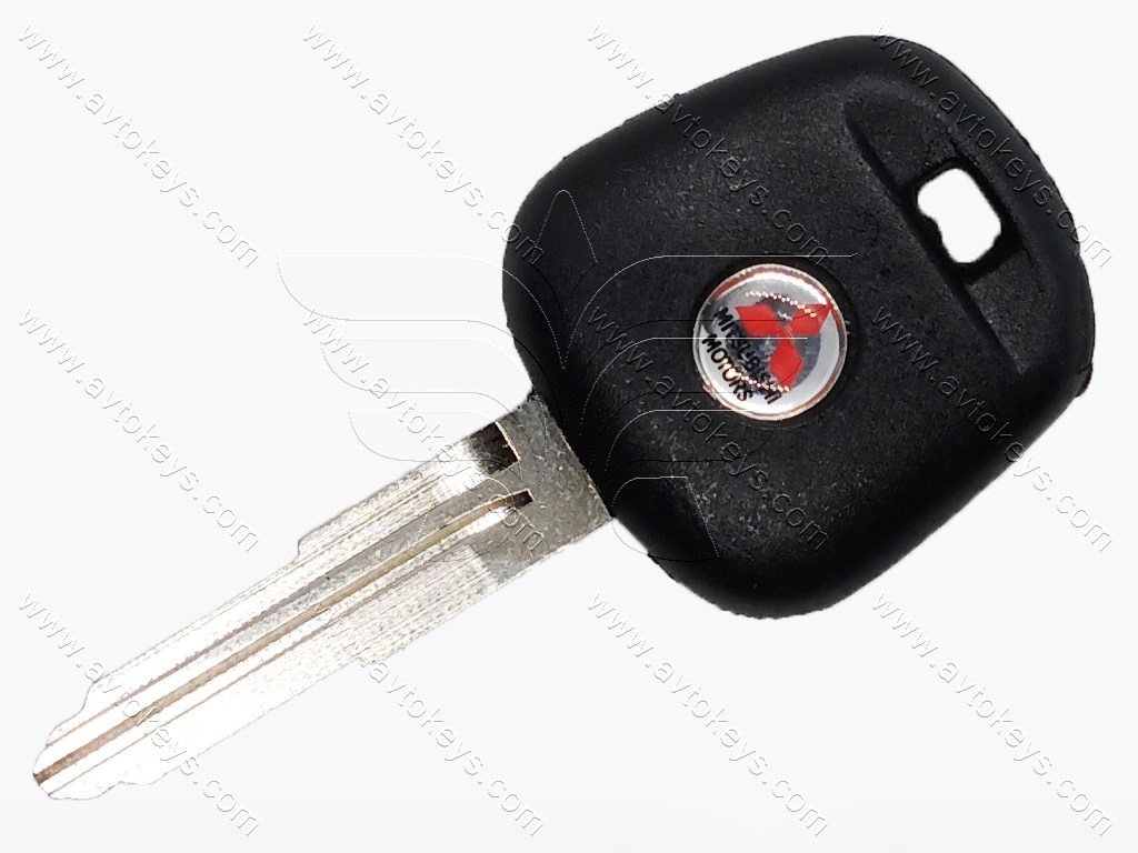 Корпус ключа з місцем під чіп Mitsubishi Mirage, Outlander, Pajero та інші, лезо MIT11R