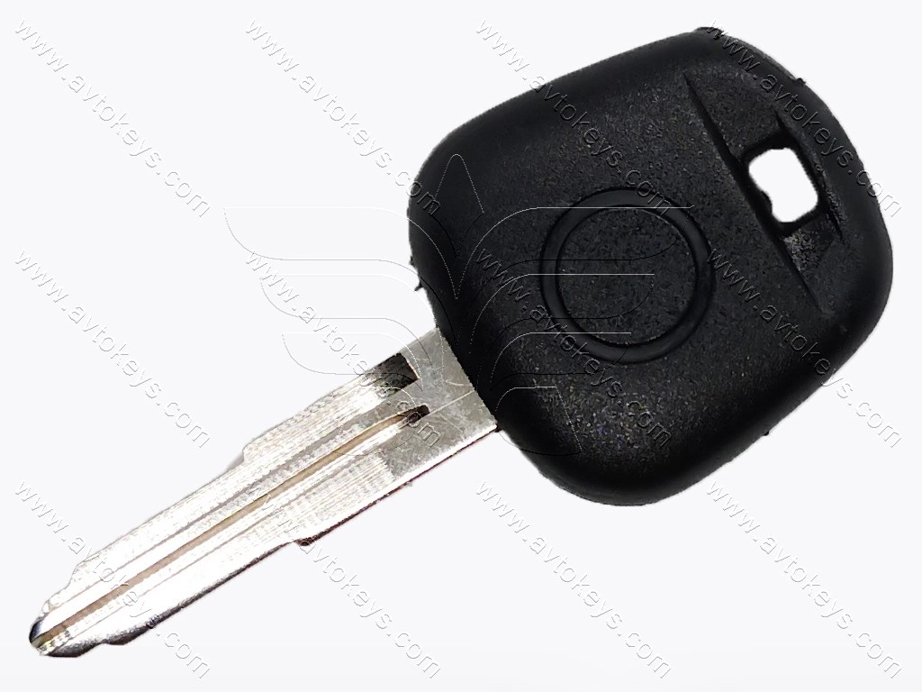 Корпус ключа з місцем під чіп Mitsubishi Mirage, Outlander, Pajero та інші, лезо MIT11R — изображение 2