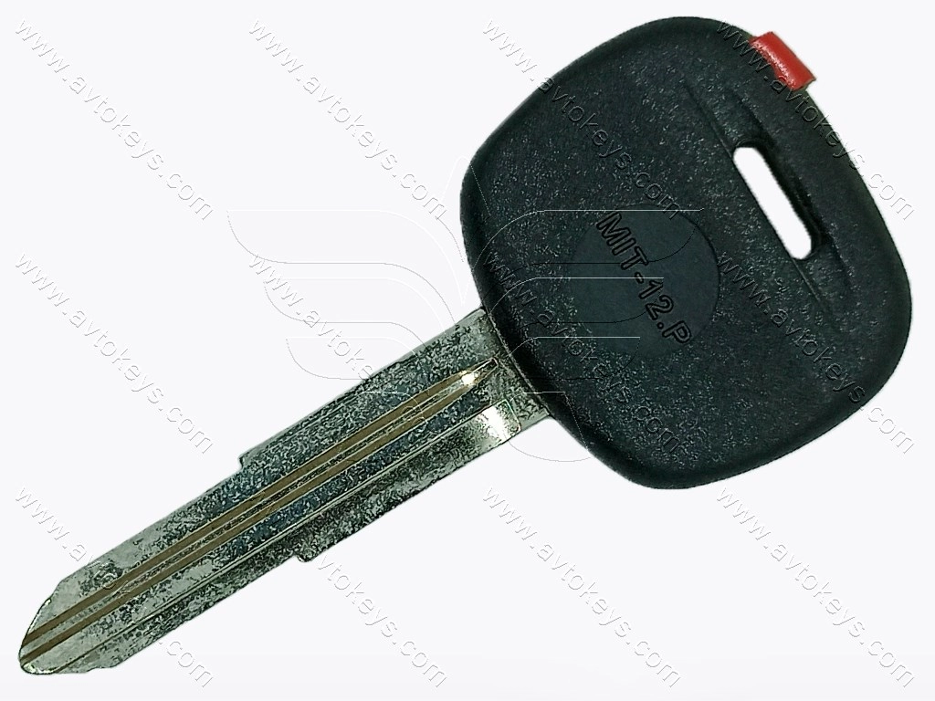 Корпус ключа з місцем під чіп Mitsubishi, TP00MIT-12P JMA — изображение 3