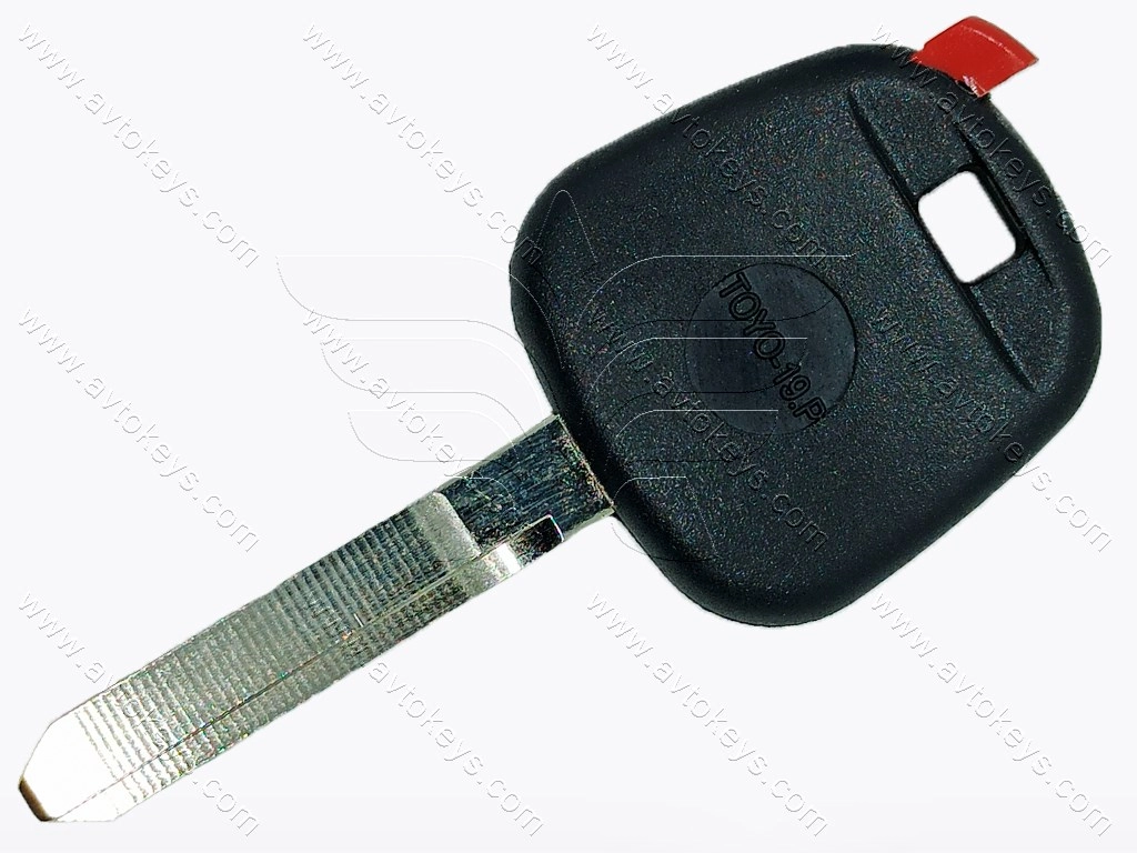 Корпус ключа з місцем під чіп Toyota, TP00TOYO-19P JMA - Зображення 3