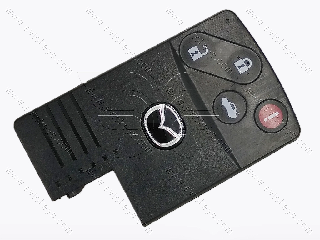 Корпус смарт ключа Mazda MX-5 Miata, RX-8, 3+1 кнопки