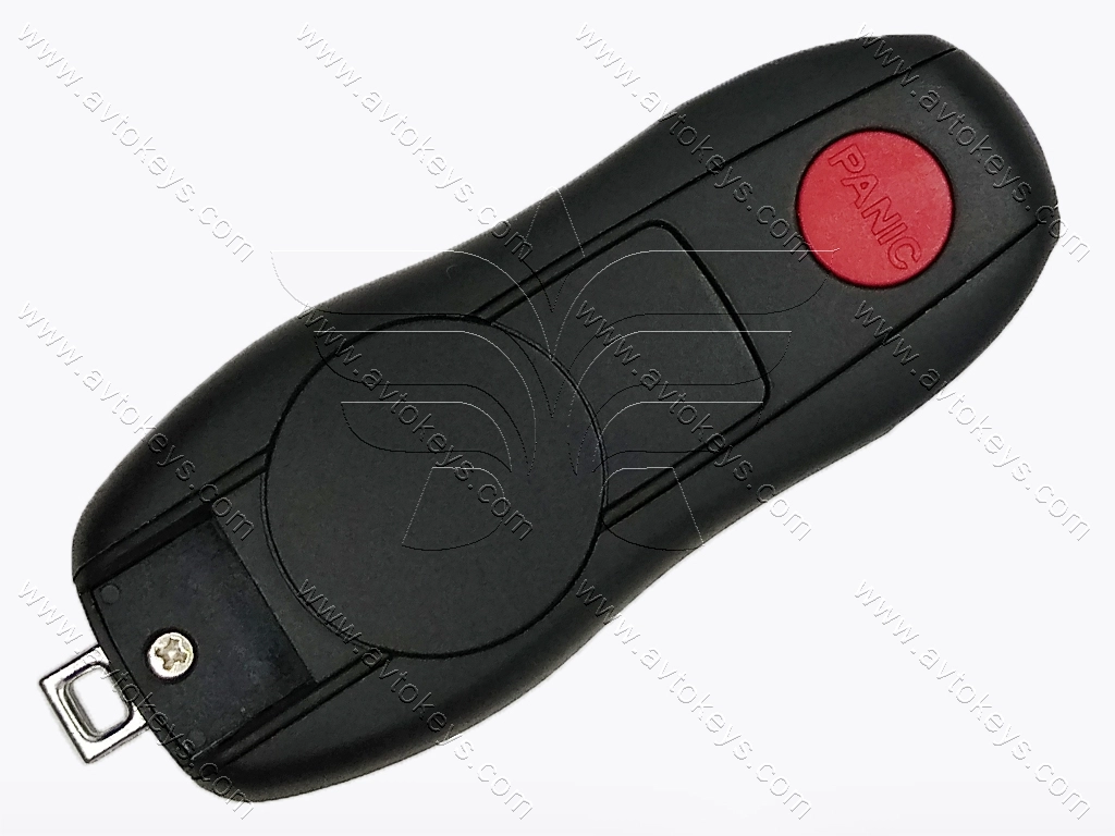 Корпус смарт ключа Porsche Cayenne, Panamera, Macan, 3+1 кнопки - Зображення 2