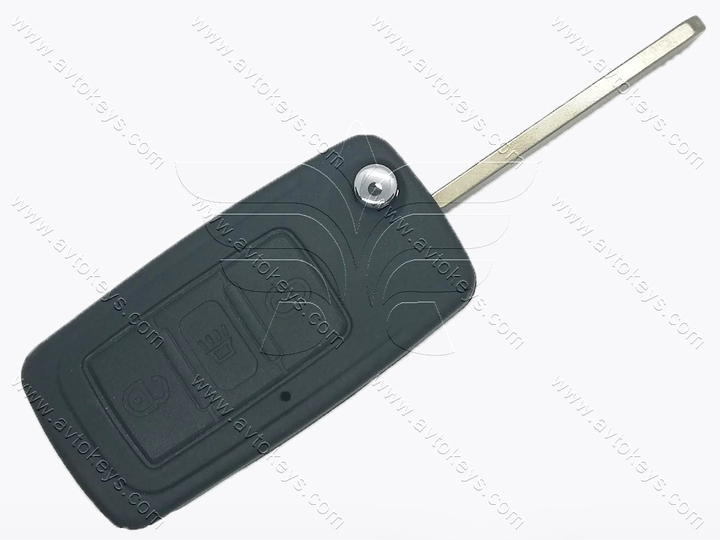 Корпус викидного ключа Great Wall HAVAL, 3 кнопки, лезо HON66