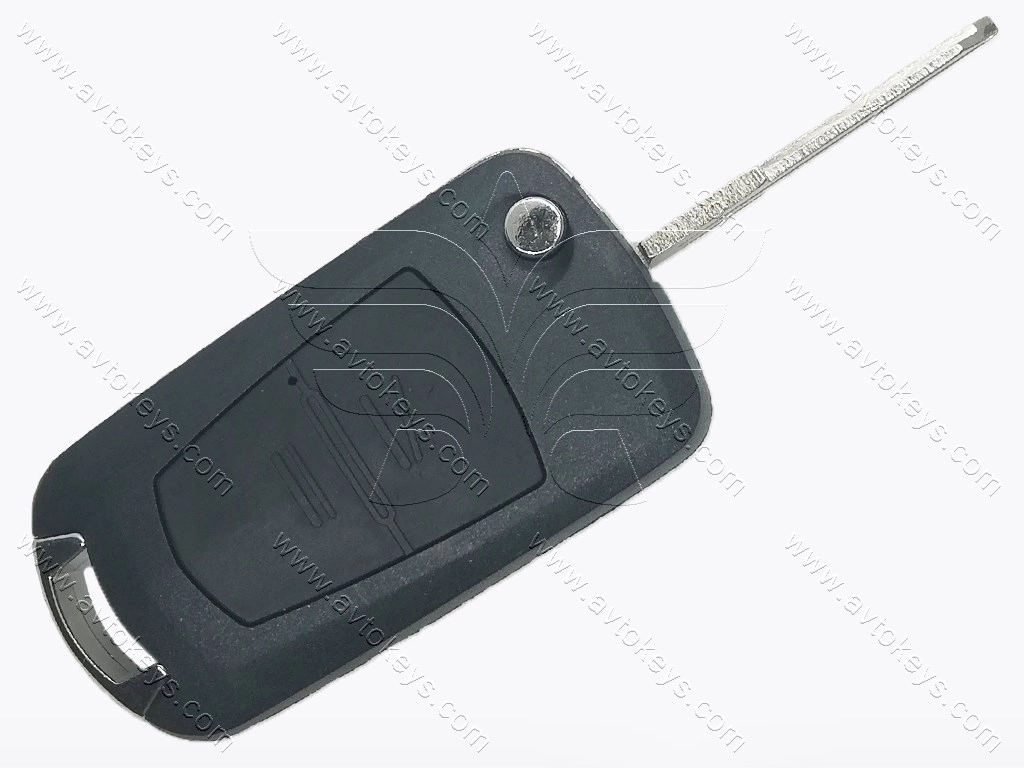 Корпус викидного ключа Opel, 2 кнопки, лезо YM28, під переробку