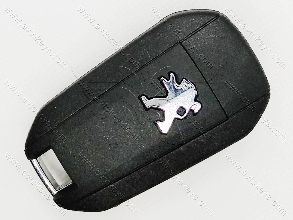 Корпус викидного ключа Peugeot 508, 3 кнопки, лезо HU83 — изображение 3