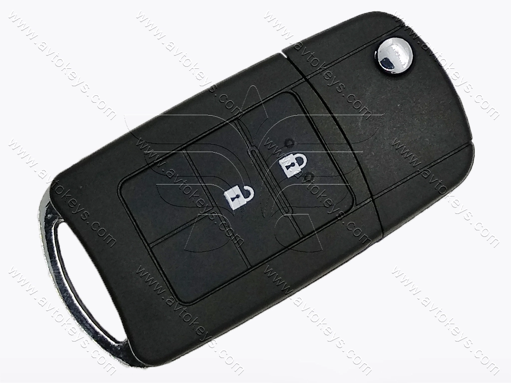 Корпус викидного ключа Toyota, 2 кнопки, лезо TOY43, під переробку - Зображення 2