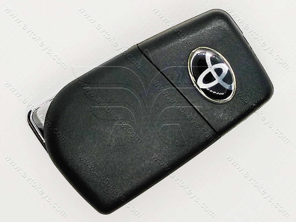 Корпус викидного ключа Toyota, 3+1 кнопки, з місцем під батарейку 2016, лезо TOY43 - Зображення 3