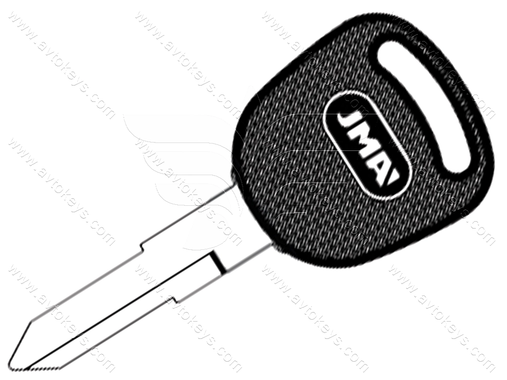 Заготовка ключа KYM-1P JMA