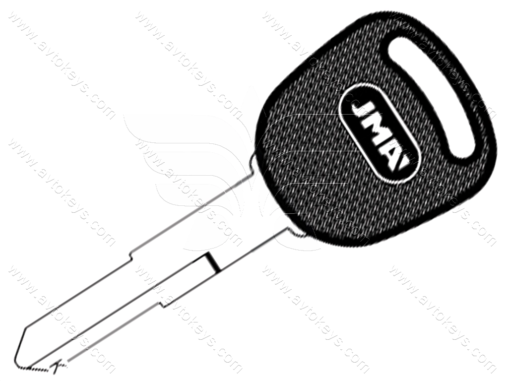 Заготовка ключа KYM-2P JMA