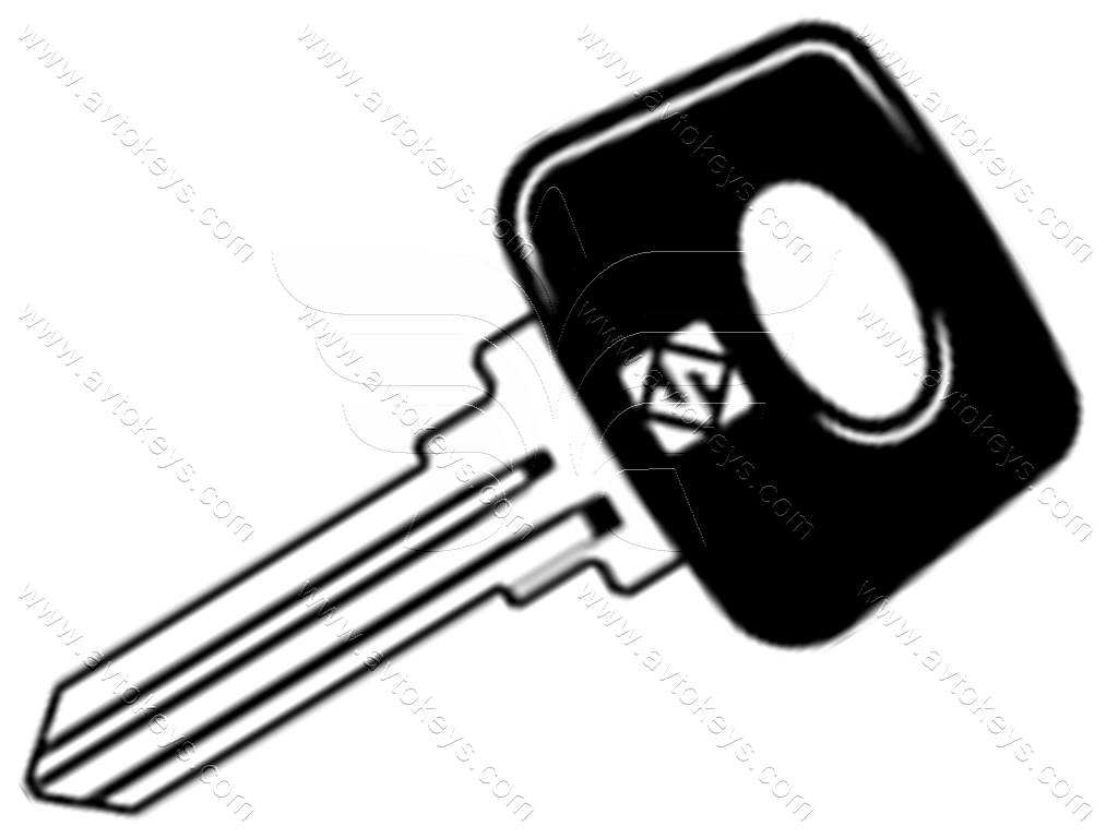 Заготовка ключа LD1P Silca