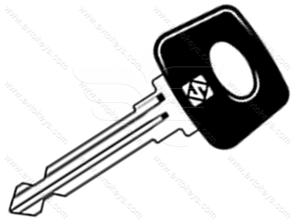 Заготовка ключа LD3RP Silca