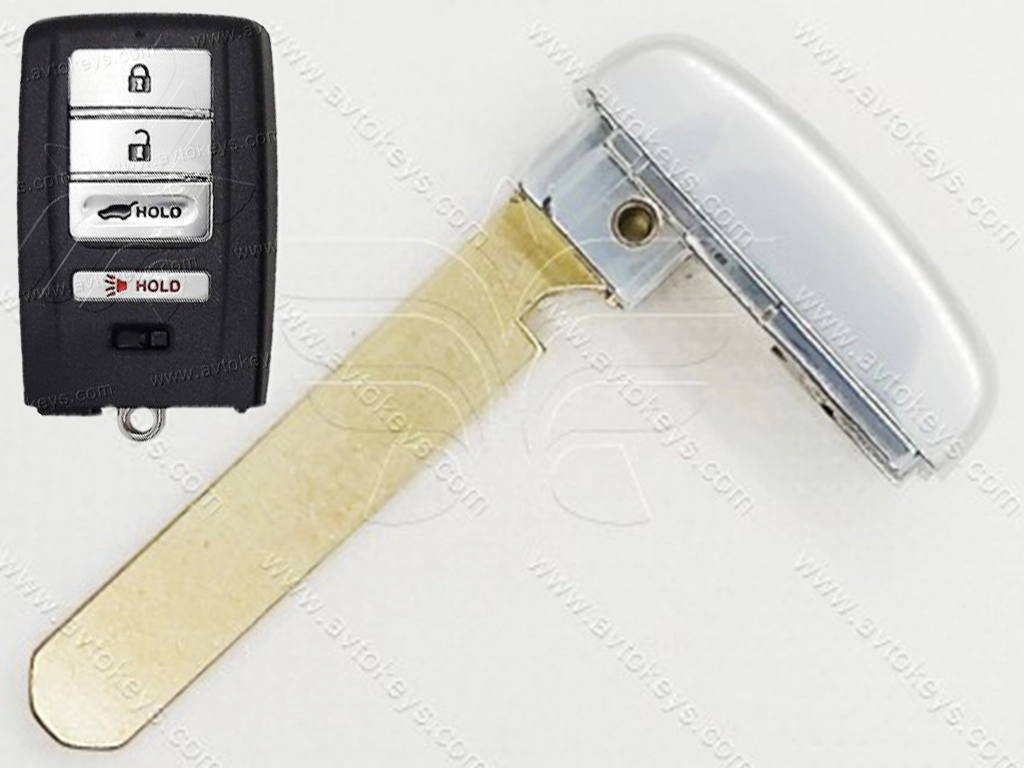 Лезо смарт ключа Acura ILX, MDX, NSX, RDX, RLX, TLX, HON66