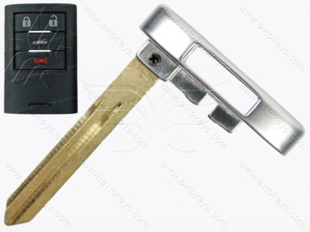 Лезо смарт ключа Cadillac XTS, ATS, CTS, STS, Chevrolet Corvette, B111