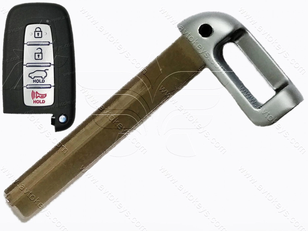 Лезо смарт ключа Hyundai Veloster, Elantra, HYN17