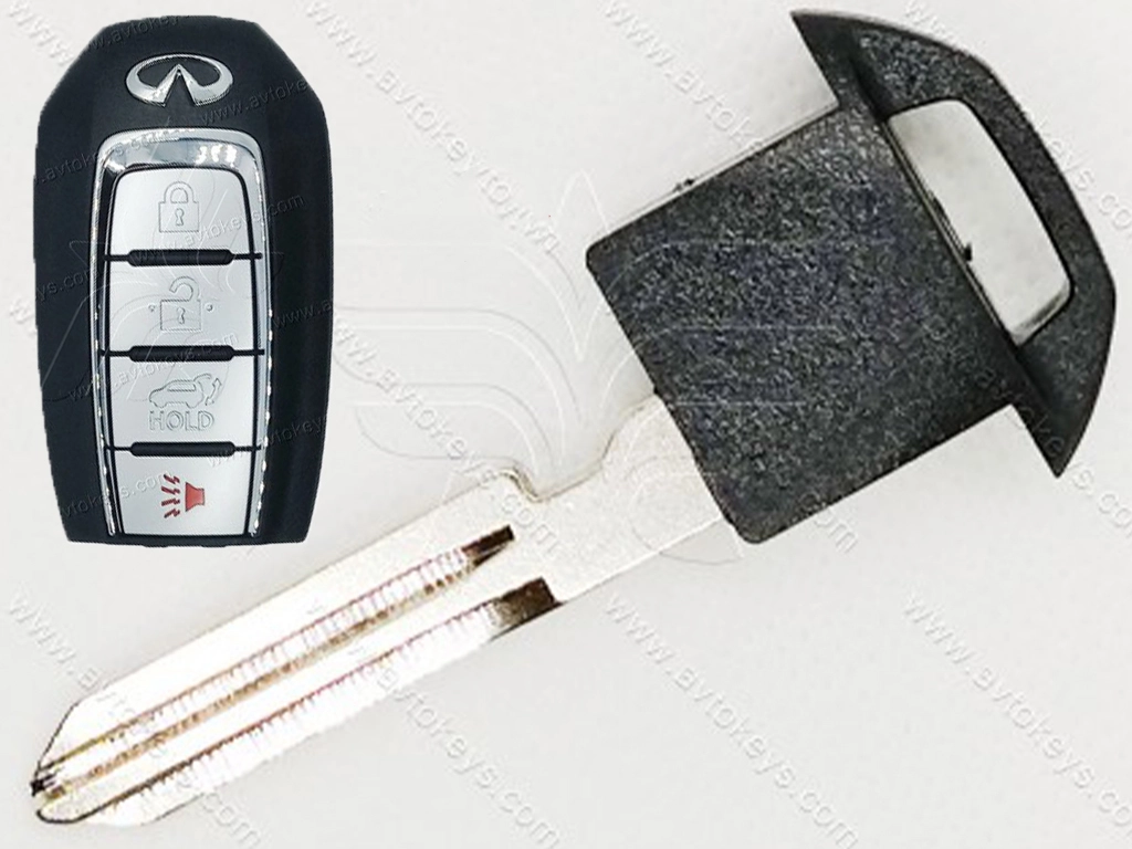 Лезо смарт ключа Infiniti Q60, QX60, NSN14 - Зображення 2