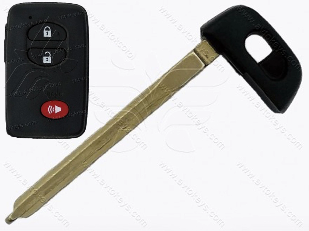 Лезо смарт ключа Toyota Camry, Corolla, Land Cruiser та інші, TOY48