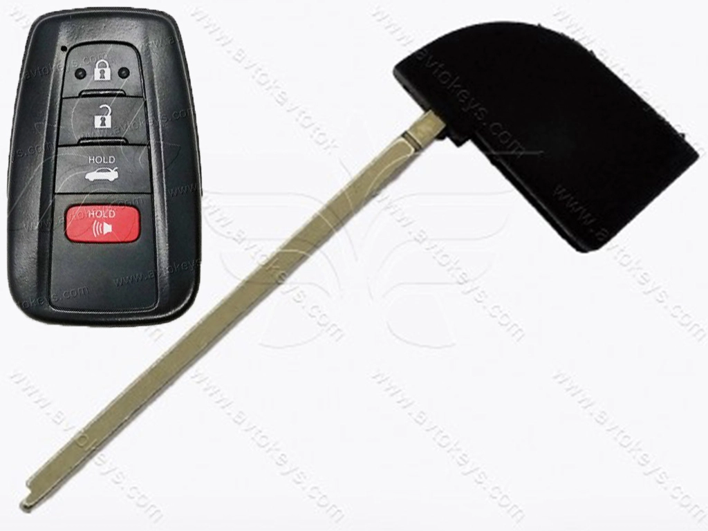 Лезо смарт ключа Toyota Camry, Corolla, Prius та інші, TOY48