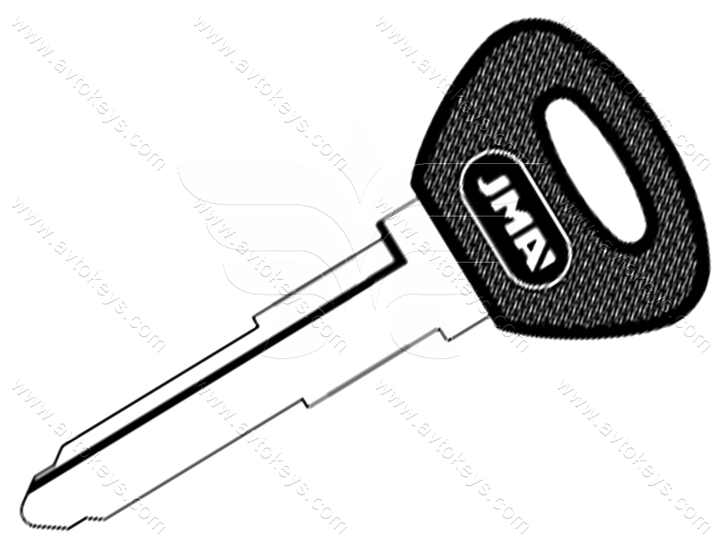 Заготовка ключа MAZ-11DP1 JMA