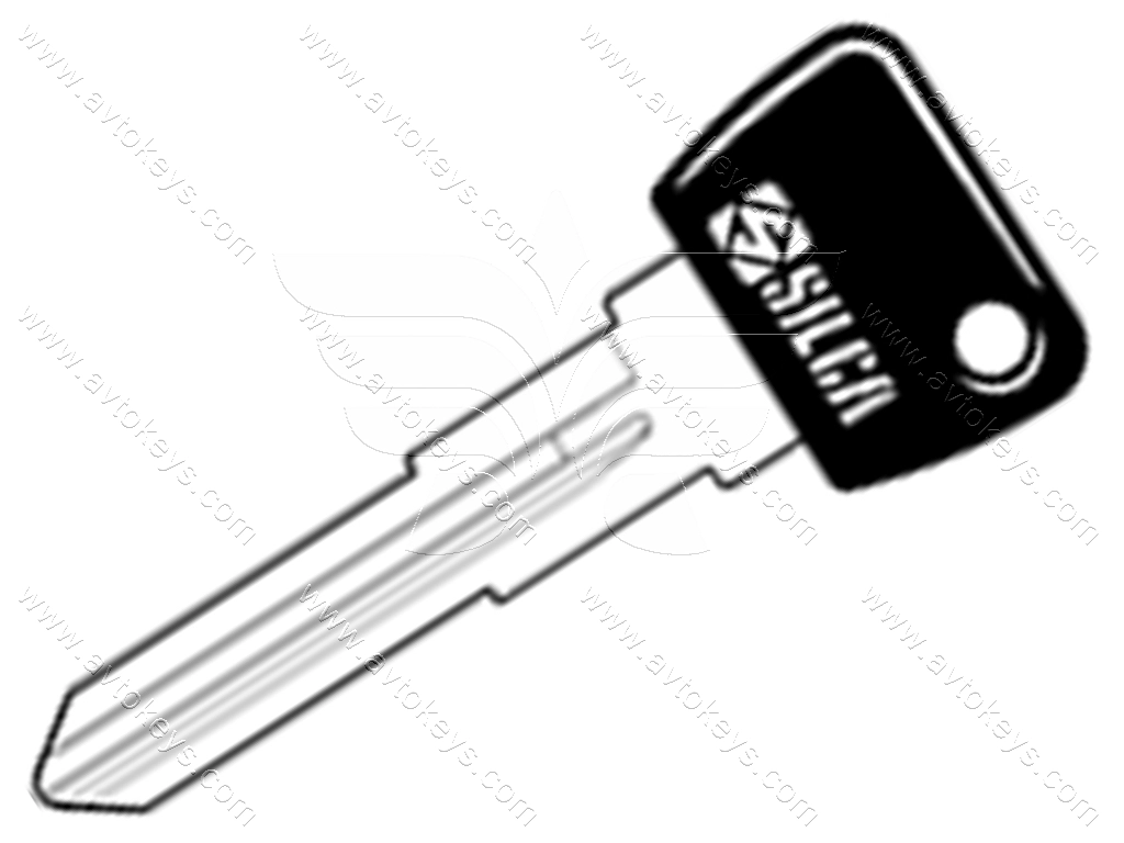 Заготовка ключа MAZ16BP Silca