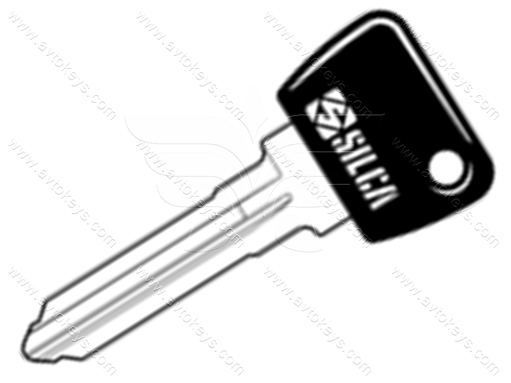 Заготовка ключа MAZ17BP Silca