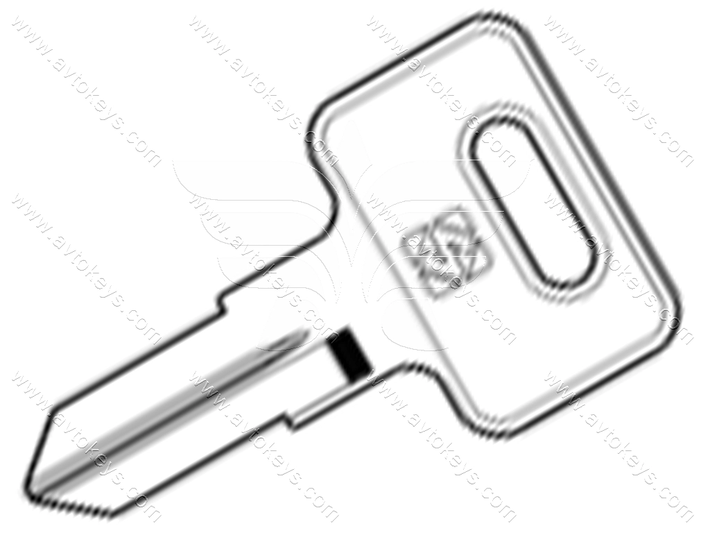 Заготовка ключа MBL1 Silca