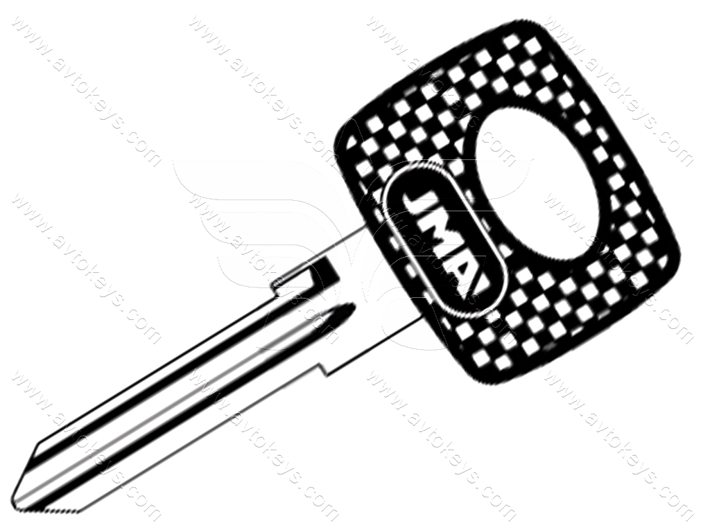 Заготовка ключа ME-1P JMA