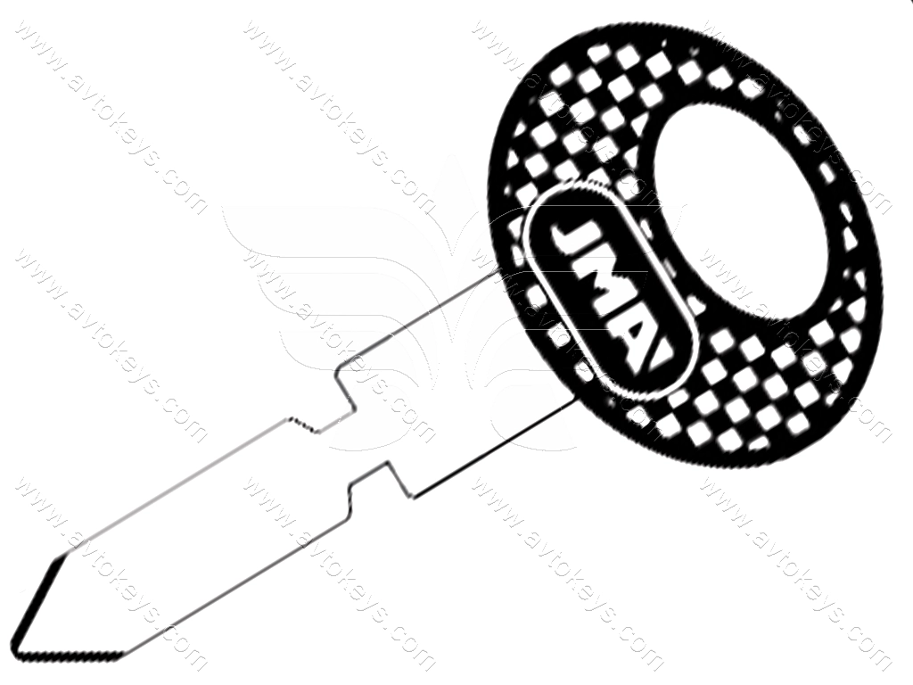 Заготовка ключа ME-3P JMA