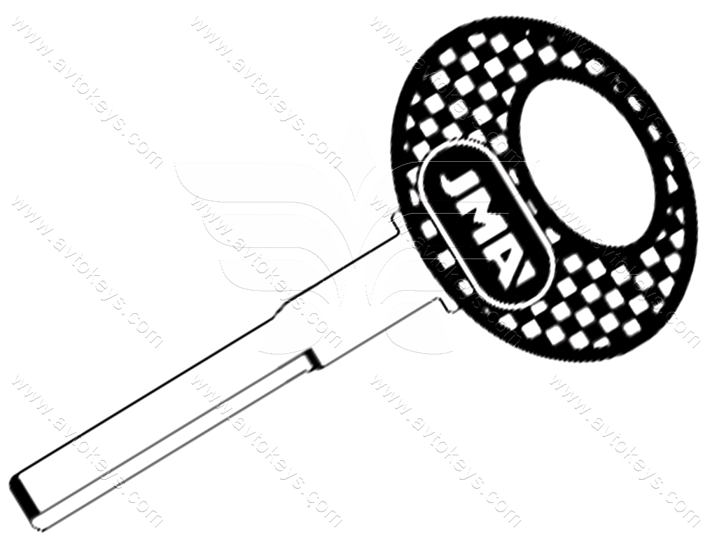 Заготовка ключа ME-8P JMA