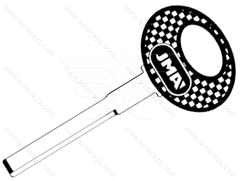 Заготовка ключа ME-12P JMA