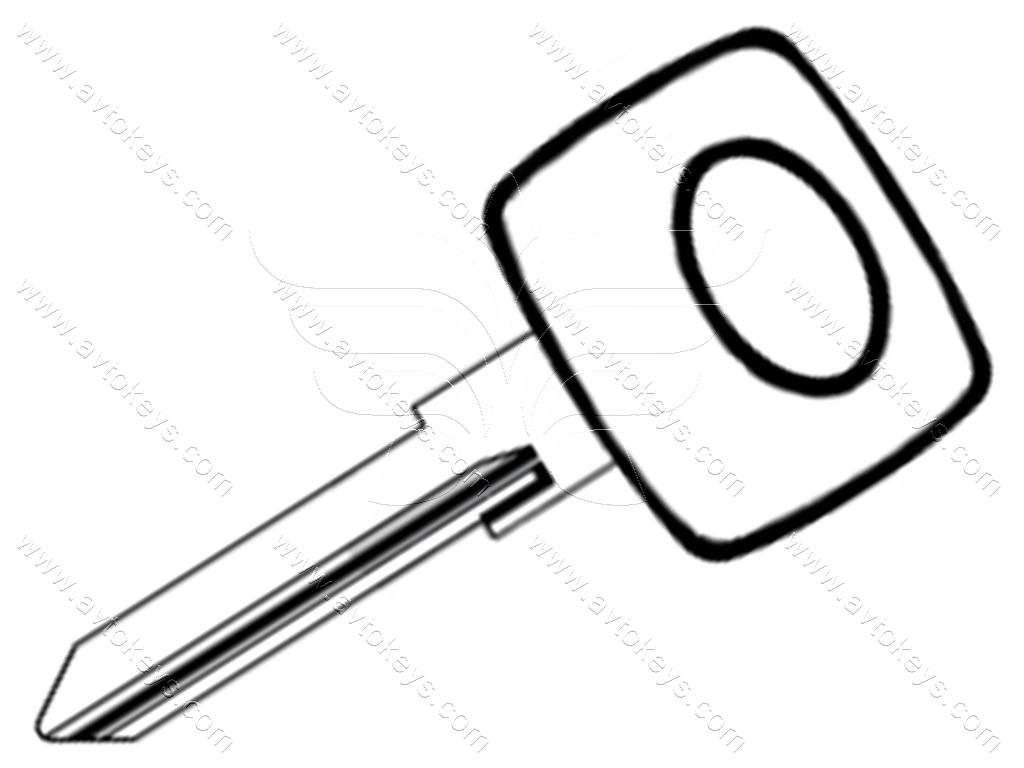 Заготовка ключа ME-HMP China /метал