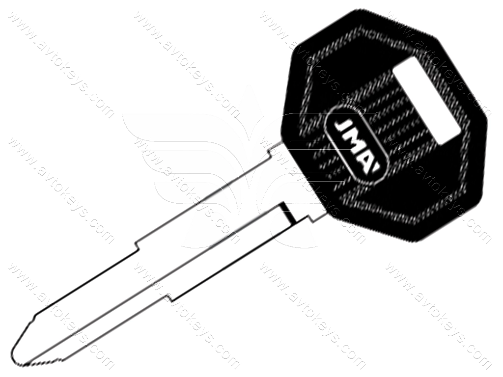 Заготовка ключа MIT-2IP JMA