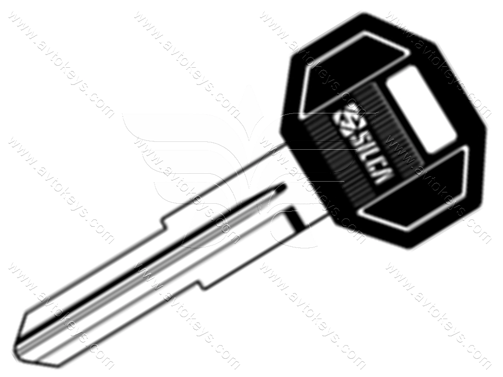 Заготовка ключа MIT4RP Silca