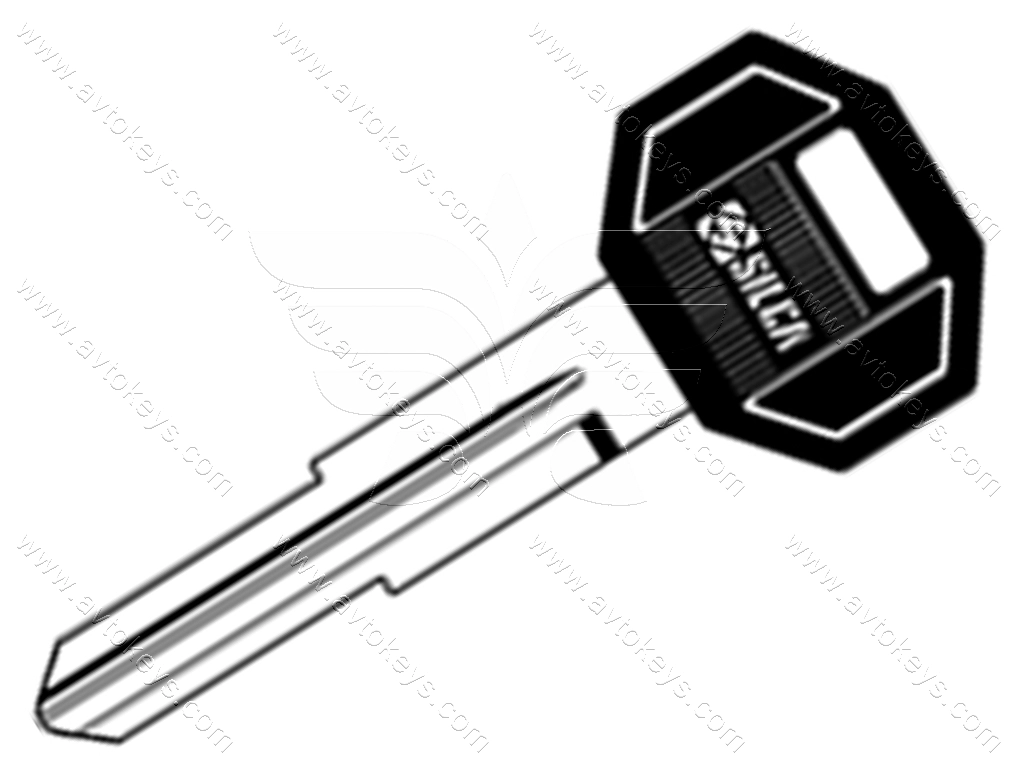 Заготовка ключа MIT6RP Silca