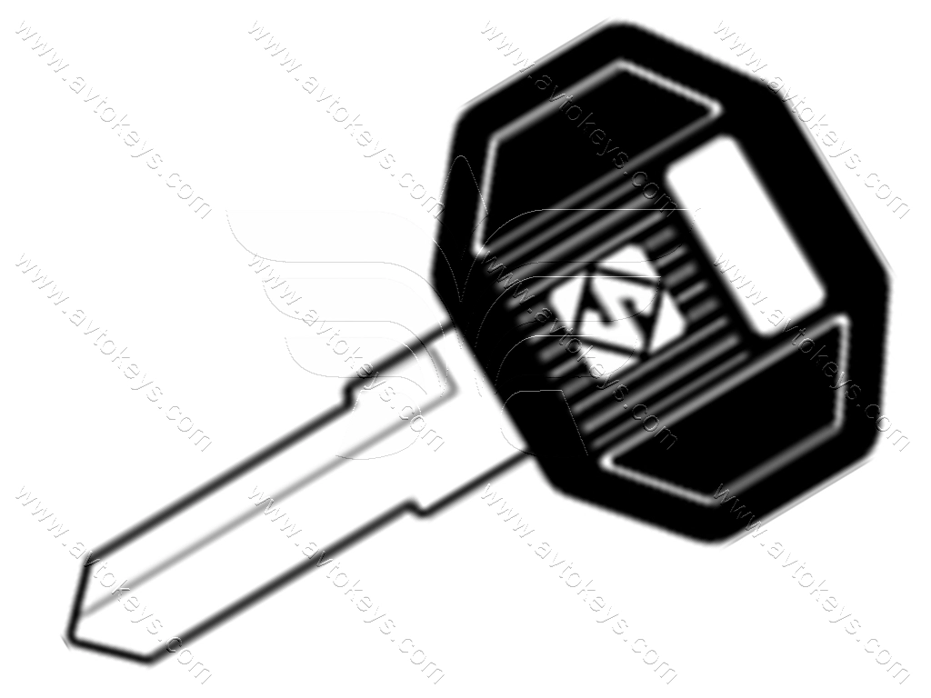 Заготовка ключа MRT1RP Silca