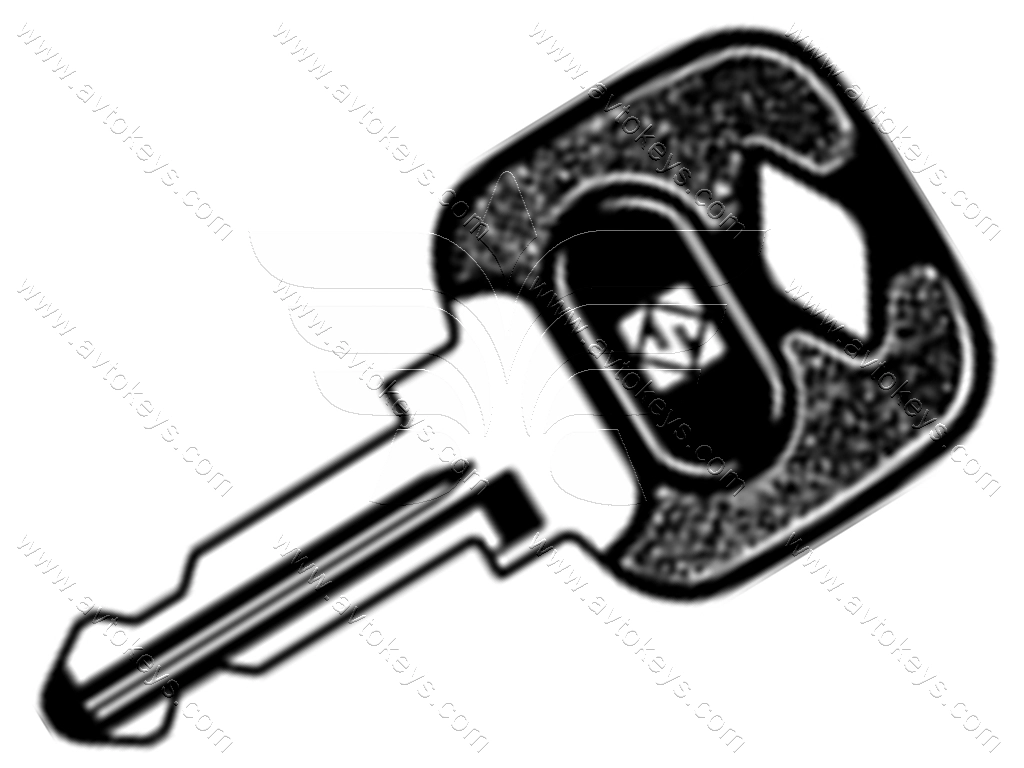 Заготовка ключа NE23AP Silca