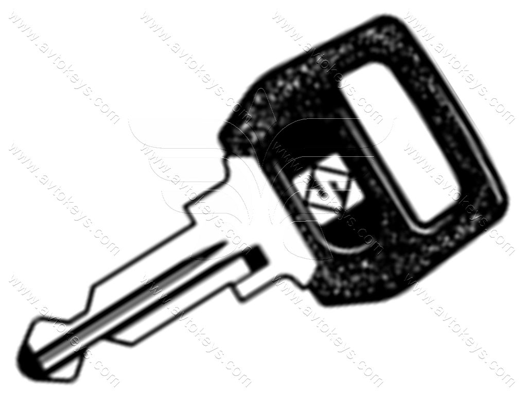 Заготовка ключа NE23P Silca