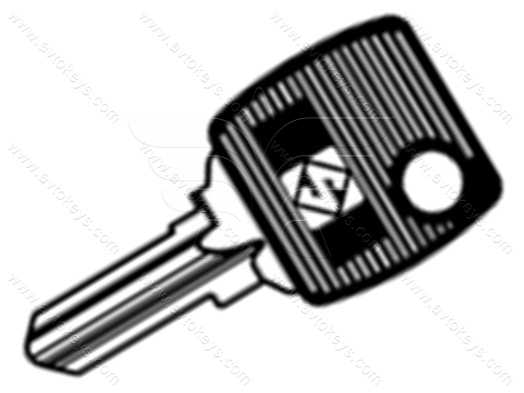 Заготовка ключа NE43P Silca