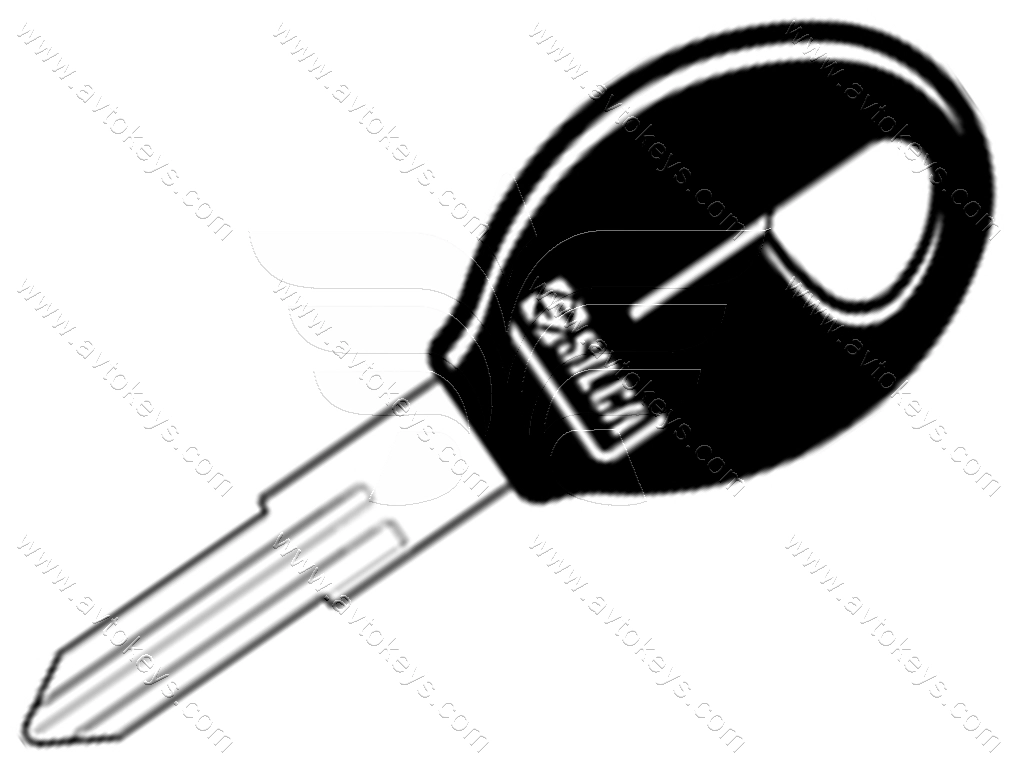 Заготовка ключа NSN11BP Silca