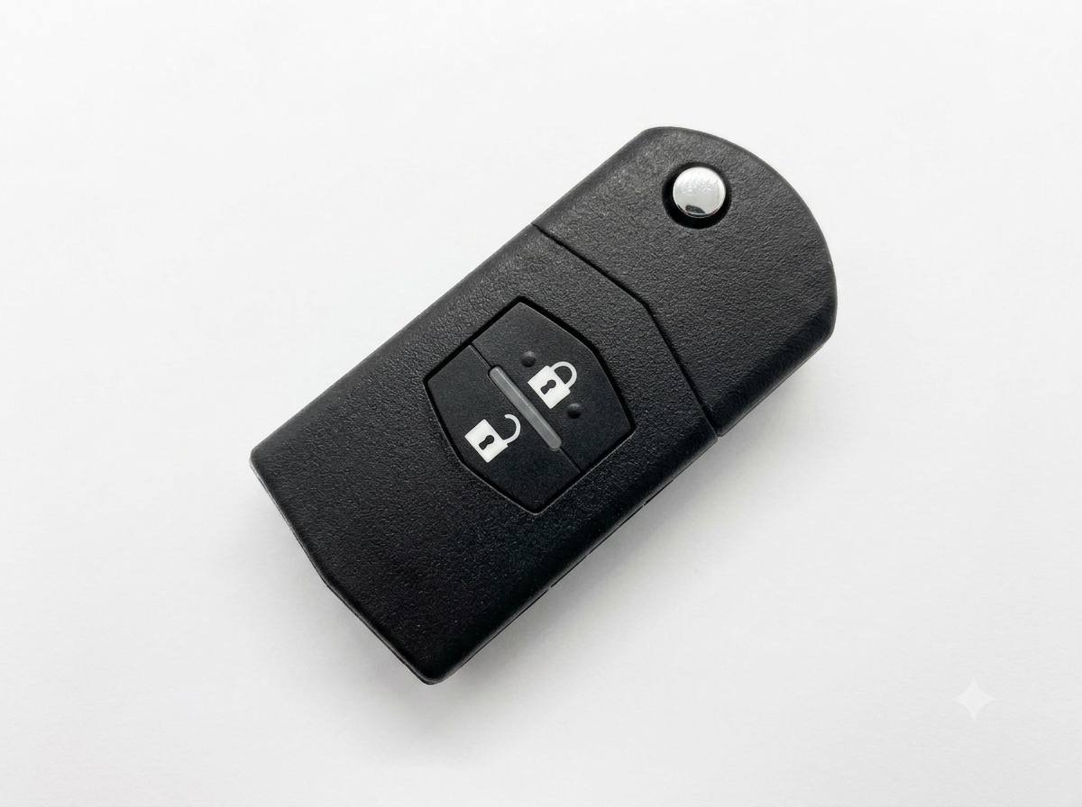 Корпус викидного ключа Mazda 3, Mazda 6 та інші, 2 кнопки, лезо MAZ24R, тип 2