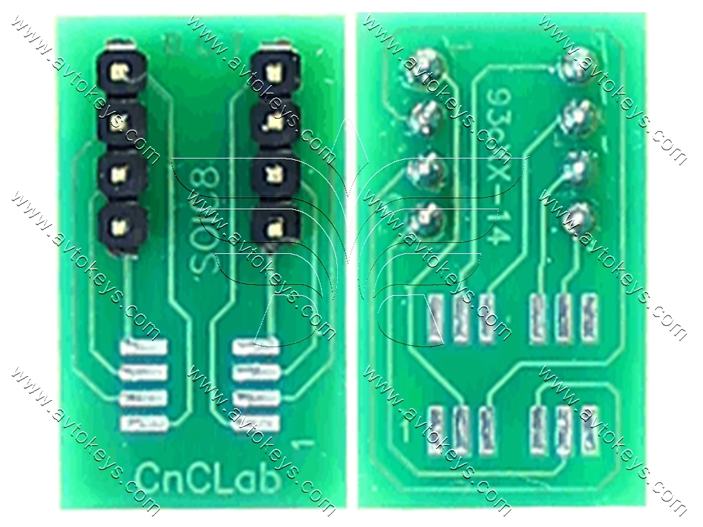 Адаптер SOIC8 14 93Cxx для програматора Orange5, Scorpio-LK