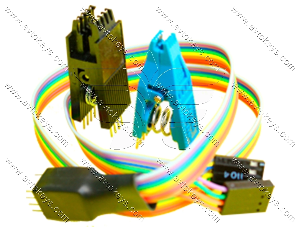 Адаптер SOIC8 & DIP8 (lead with clips) для програматора Orange5, Scorpio-LK