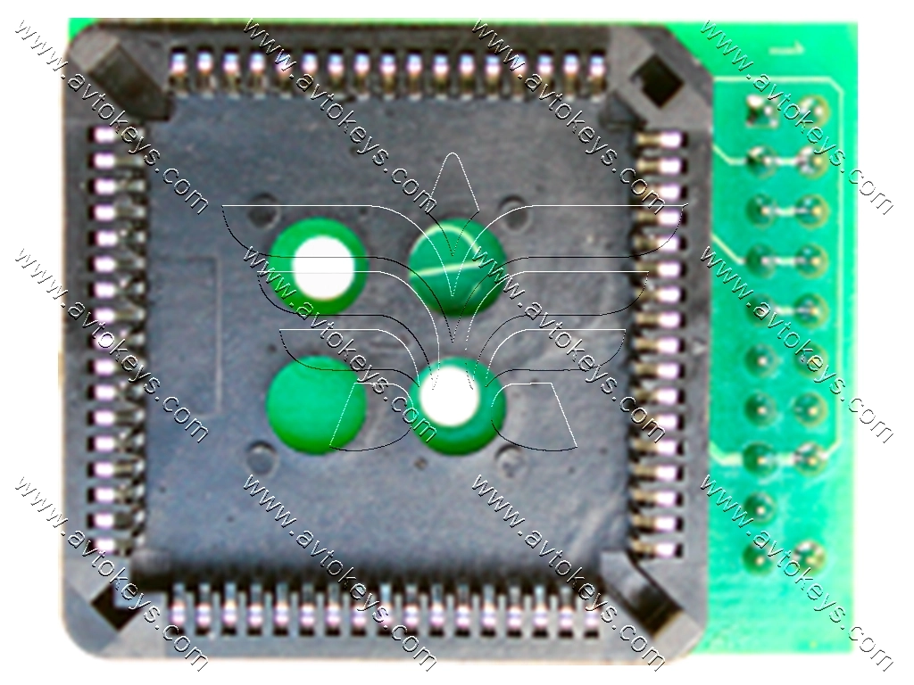 Адаптер 68HC11L6 для програматора Orange5, Scorpio-LK