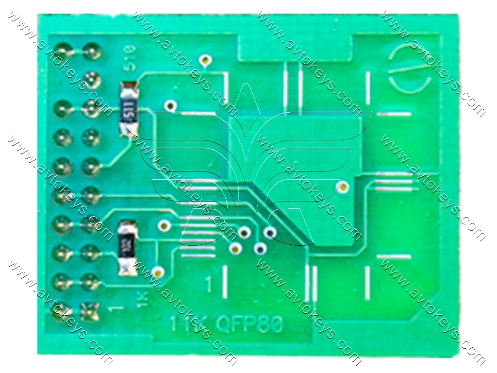 Адаптер 68HC11KA4 PLCC68 для програматора Orange5, Scorpio-LK