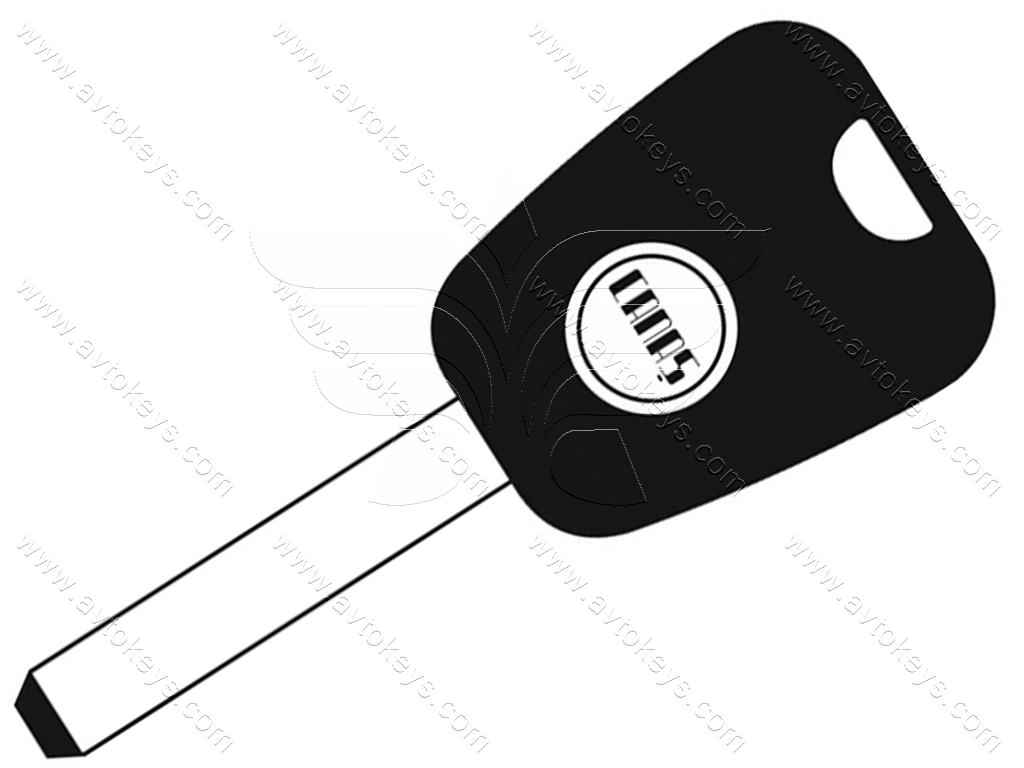 Заготовка ключа PVA 1P Canas