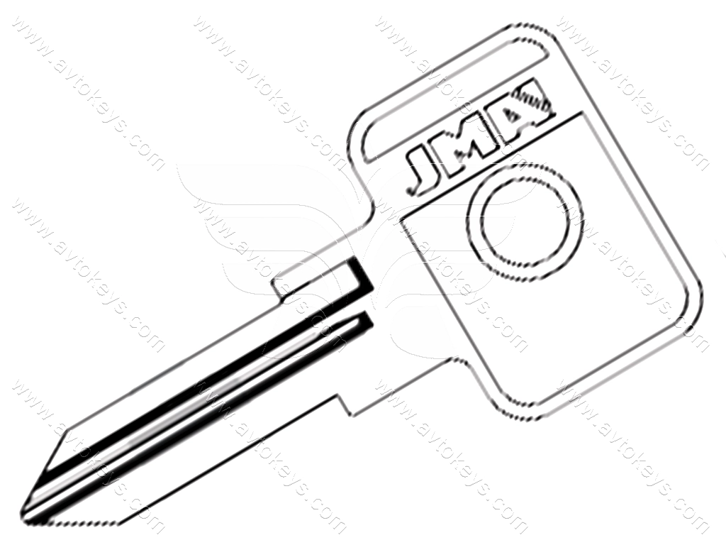 Заготовка ключа SI-3D JMA