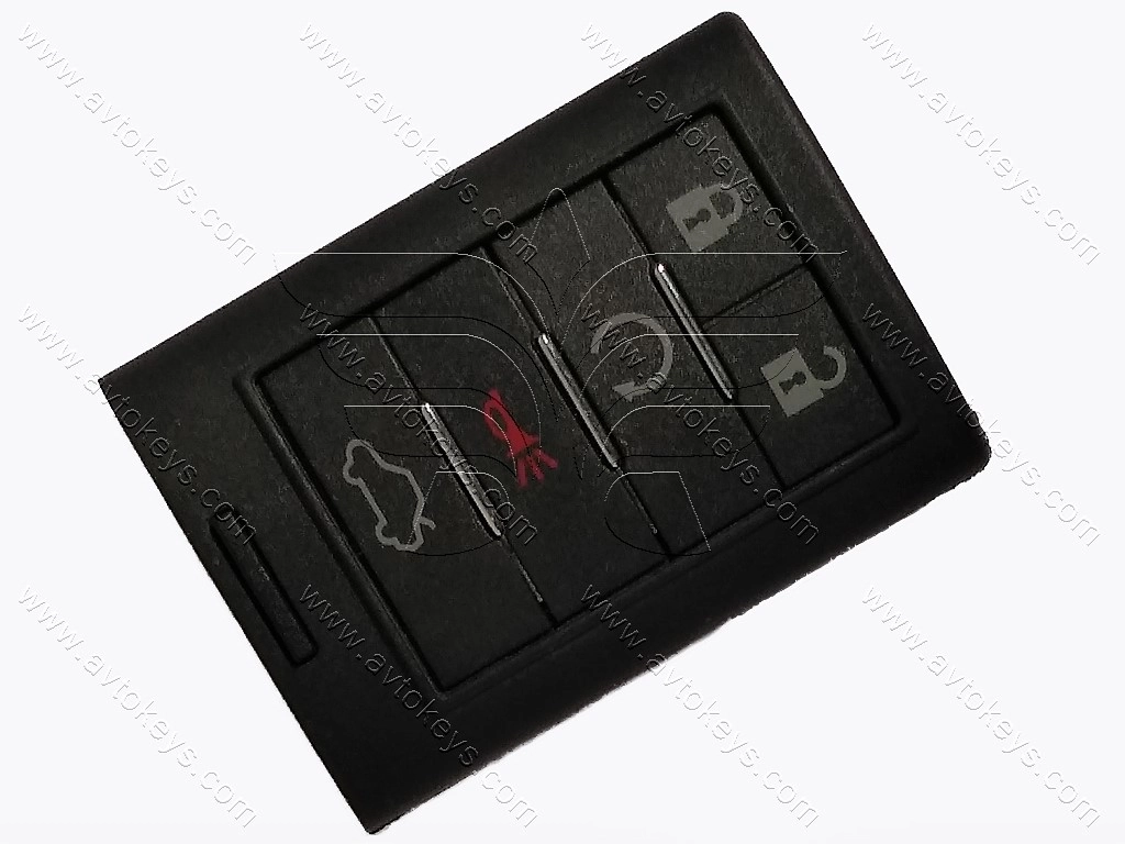 Корпус смарт ключа Cadillac XTS, ATS, CTS, STS, 4+1 кнопки