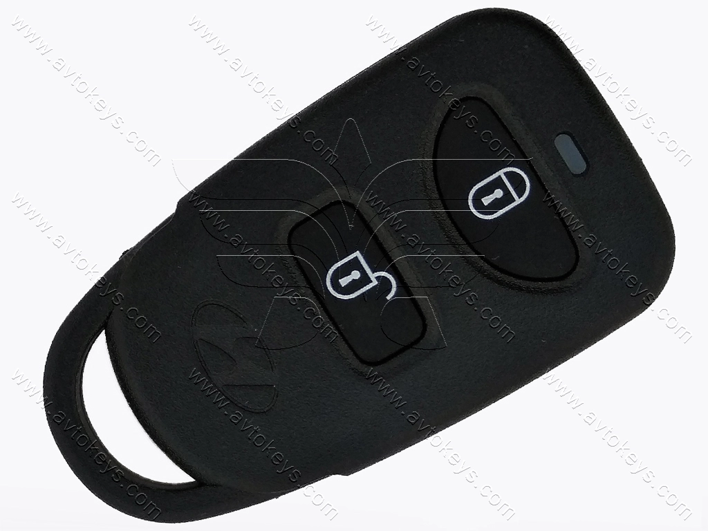 Корпус пульта Kia Sportage, Soul та інші, 2+1 кнопки